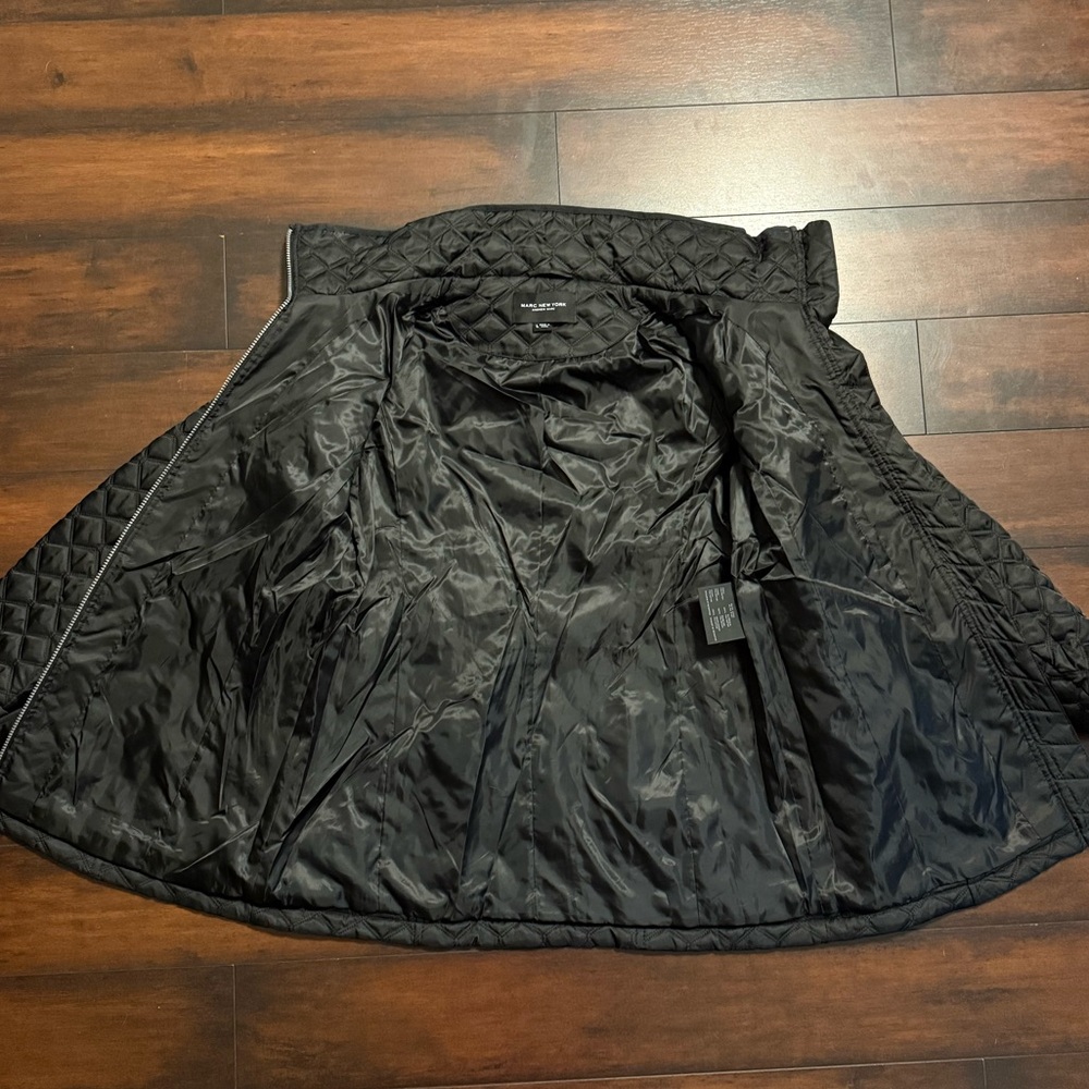 Marc New York by Andrew Marc Women's Brighton Quilted Black Jacket Coat - Picture 9 of 10